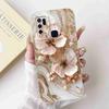 For vivo Y50 2020 1935 6.53" Case Cherry Girl Soft Silicone Cover Cartoon Rabbit For Vivo y50 VIVO Y50 V1965A Phone Cases Bumper