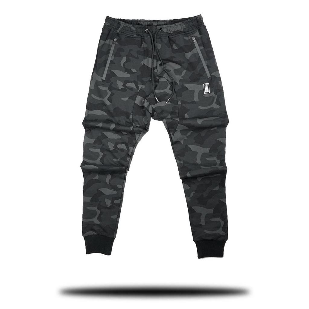 "Boys' Casual Overalls: Trendy Autumn/Winter Cuffed Sports Pants for Outdoor Running and Fitness"