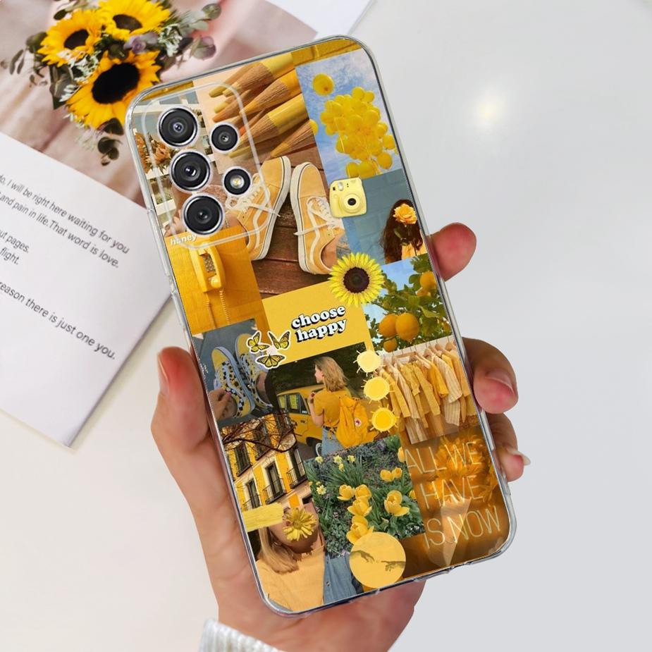 For Samsung Galaxy A32 4G Case Sm-A325F Soft Silicone Stylish Painted Cover Case For Samsung A32 A 32 5G A326B Back Cover Bumper
