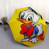 1pc Donald Duck Happily Takes Off Automatic Opening and Closing Folding - A Good Choice for Gifts, Fashionable and Convenient Umbrella With