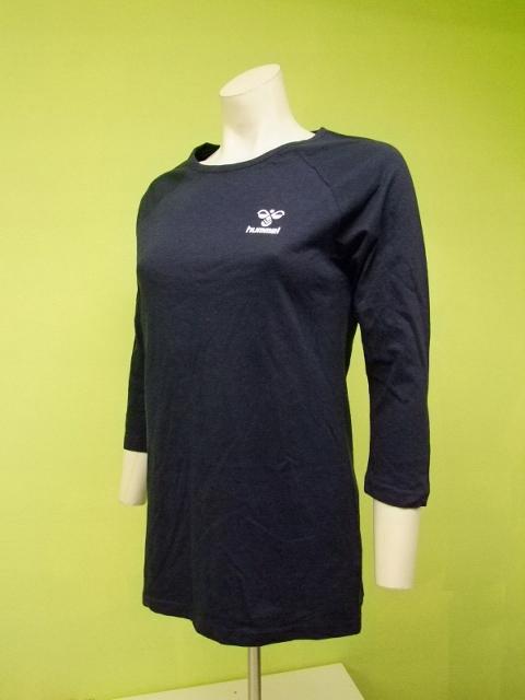 Y1232 HUMMEL LOGO T-SHIRT 3/4 WOMEN'S M