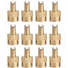 Motorcyle Car Slotted Head Valve Stem Caps Full Copper Slotted Head Stem Cover with Core Removal Tool Wheel Tire Valve Stem Cap Stem Caps1