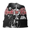 Music Dice Rockers Guitars Rockabilly Rock and Roll Washed Warm Bonnet Cycling Casual Beanies Protection Unisex Women Hats