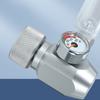 Аквариумный DIY CO2 регулятор W21.8/CGA320/G3-4/G5-8/TR21/3-8unf газовая баллонная гайка стыковочного типа клапан понижения давления CO2 для аквариума