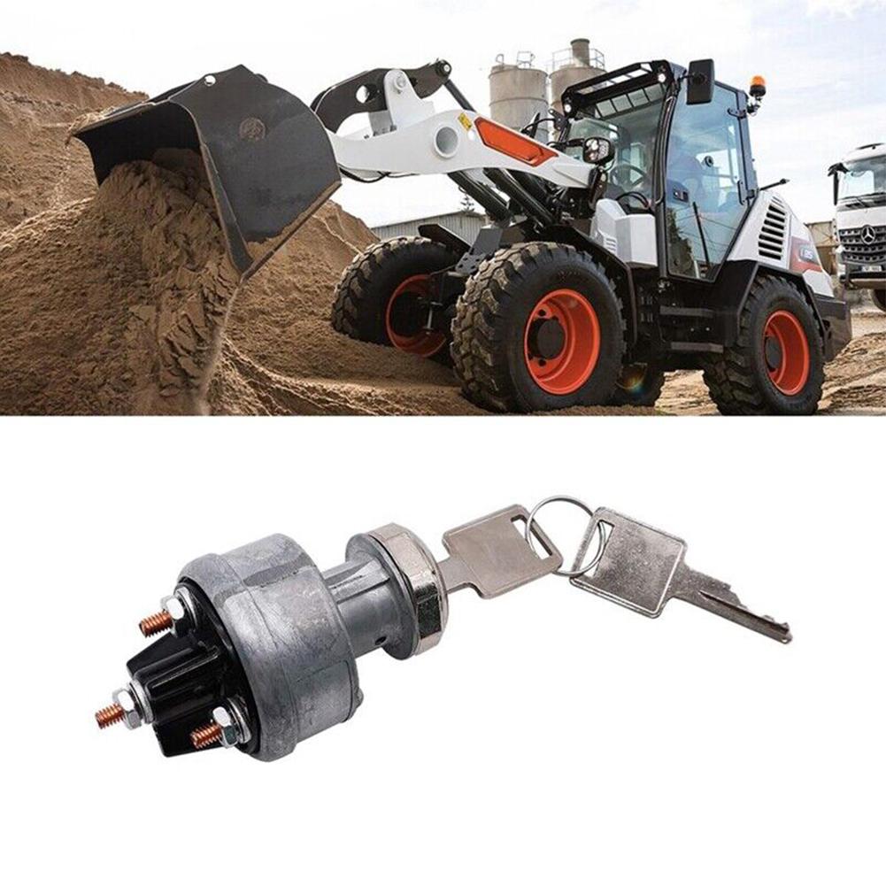 Замок зажигания подходит для Bobcat 320 453 553 643 743 753 863 Замок зажигания аксессуары для мотоциклов с ключами