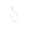 1000pcs Polyester Label Rope White/Black Hang Tag Fastener Garment Tags Tag Rope  Sewing