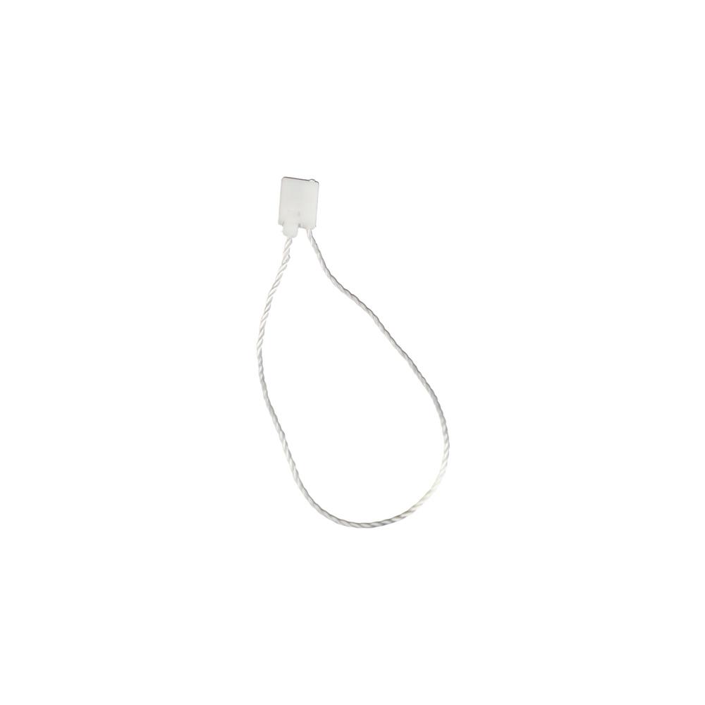 1000pcs Polyester Label Rope White/Black Hang Tag Fastener Garment Tags Tag Rope Sewing