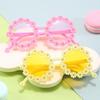 UV 400 Protection Children's Round Flower Sunglasses Ocean Lens Daisy Eyewear Photo Sun Glasses