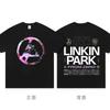 Linkin Park From Zero New Album Tour Peripheral Rock T-shirt Short Sleeve Clothing Fashion T-shirts for Men and Women