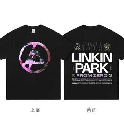 Linkin Park From Zero Тур в поддержку нового альбома Периферийная рок-футболка Короткий рукав Одежда Модные футболки для мужчин и женщин