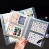 80/168 Slots Nail Sticker Empty Storage Book Holder Case Po Album With Button