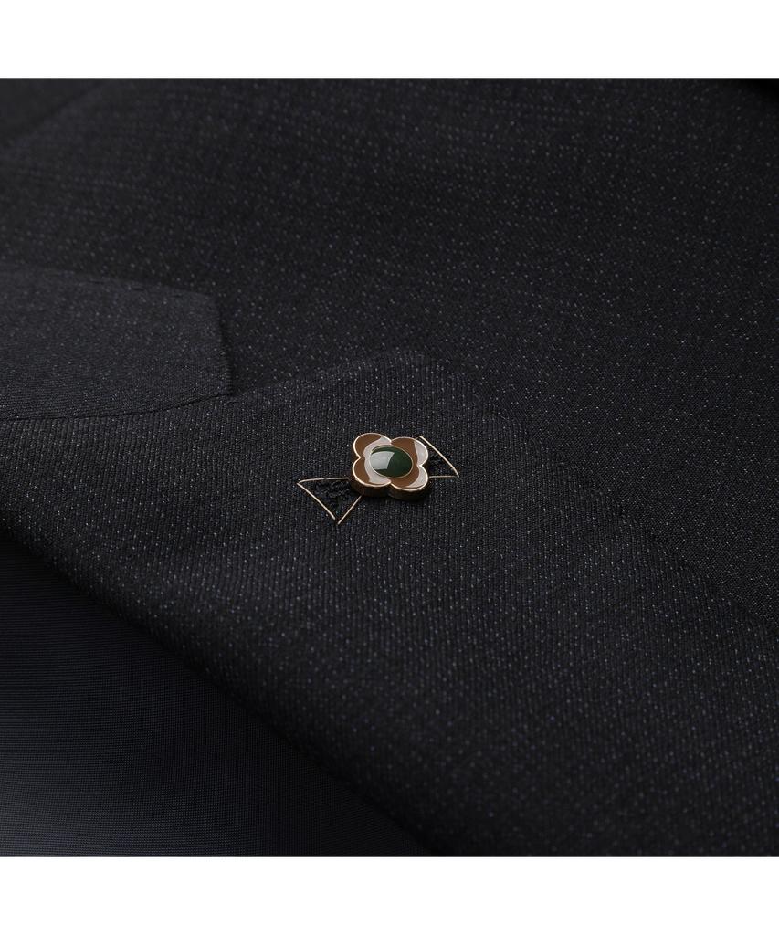 BRENTWOOD [Selection] Wool/Silk Classic Suit Jacket - Dark Navy Brfba26512Nyd