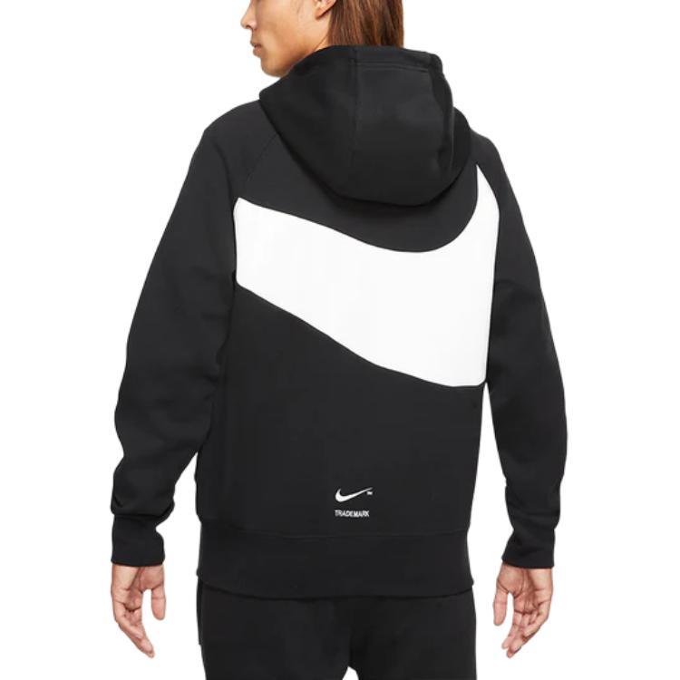 Nike Толстовка с капюшоном и длинным рукавом с цветным принтом логотипа, мужские топы DD8223-010