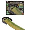 DAIYA GOLF Diamond Twin Putter Green HDR Putter Mat Putter Practice Mat Оборудование для тренировок по гольфу Тренировочные принадлежности Функция возврата Высокий уклон