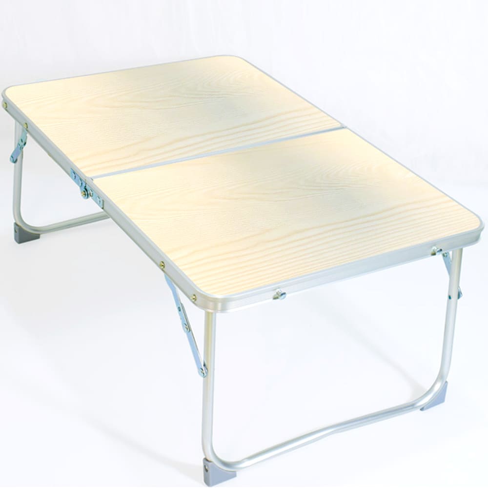 Portable Folding Table Outdoor Camping Lightweight Table Slim Bed Tray Sofa Laptop Desk Seating Table for Sitting on the Floor