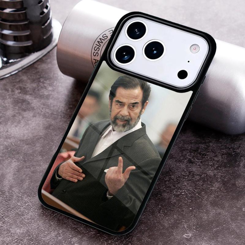 Модный чехол Саддам Хусейн Ирак Арабский чехол для телефона для iPhone 17 16 15 Pro Max Air 14 13 12 11 Plus Ударопрочный чехол