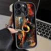 Чехол для телефона iPhone 17 Air 16E 15 16 Pro Max Саксофон Музыкальный инструмент Обложка 14 Plus 13 12 Mini Мягкий силиконовый Fundas