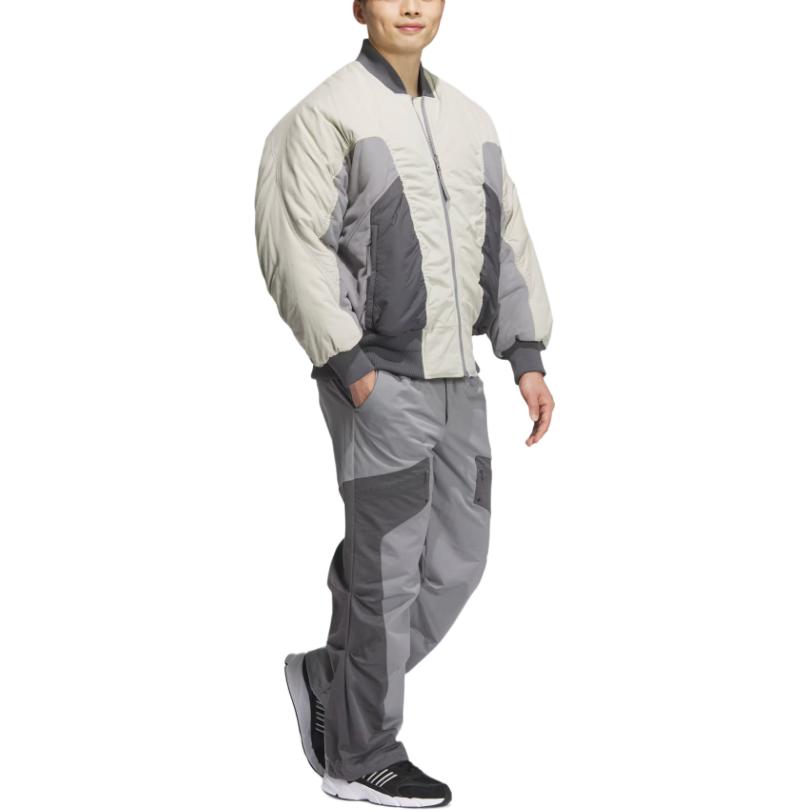 Adidas Puffer Jacket Men's Light Sesame Earth Gray