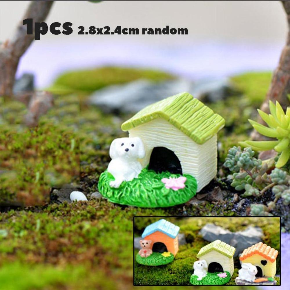 Миниатюрный дом A Building Mushroom Aquarium Rockary Фигурка Fairy Garden Terrarium Home Fish Tank Landscape Decor Accessories