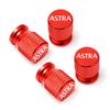 CIP1 4pcs  Accessories Car Wheel Tire Valve Caps Tyre Stem Covers Airdust Waterproof For Opel Astra J H G K Auto