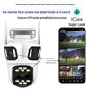 iCSee Xiongmai 3-Screen Outdoor Wireless HD Night Vision Waterproof IP Camera