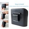 Kitbest (2 Pack Car Trash Can Bin With Lid, 120 Pcs Trash Bags And 4 Pcs Car Hooks. Mini Car Garbage Can, Dustbin Can Organizer Storage For Front
