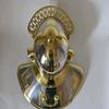 16GA Steel & Brass Coated Medieval Roman Gallic Niedermormter Helmet Museum Gift
