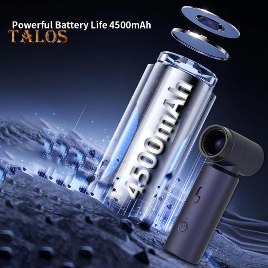 Портативный охлаждающий вентилятор Струйный сухой вентилятор с высокоскоростным двигателем Мощный поток воздуха Низкий уровень шума Перезаряжаемый портативный электрический воздушный пылесос Персональный вентилятор