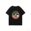2026 Summer Parent Childrens Crayon ShinChan Family Portrait Fun Comic Strip Loose Sports Casual Cotton ShortSleeved Shirt