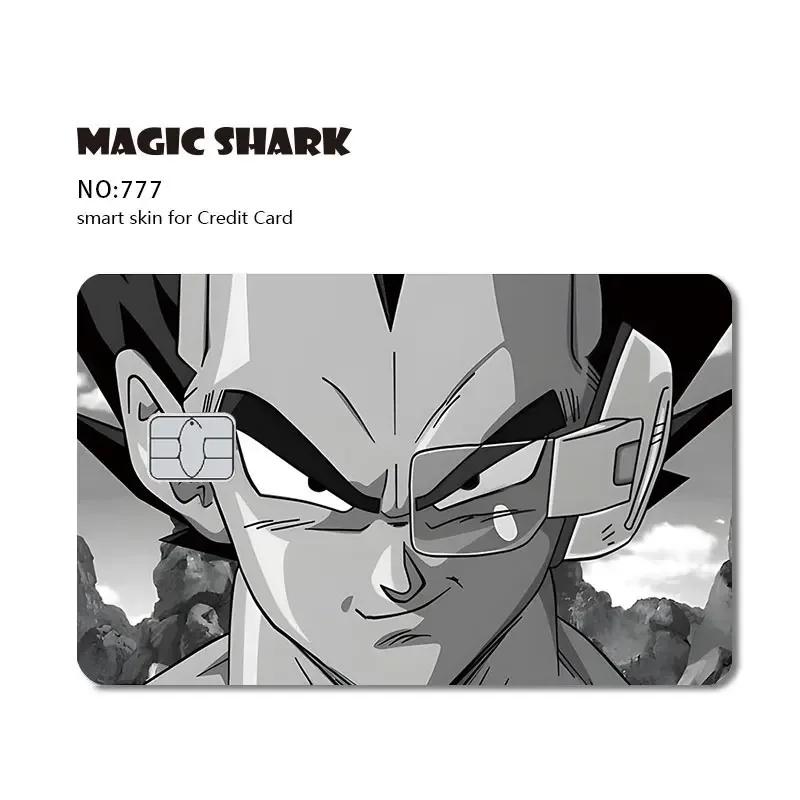 Новая водостойкая наклейка-обложка Skin Cover Skin Sticker с Гоку и Фризой для кредитной, банковской, дебетовой карты, не выцветающая