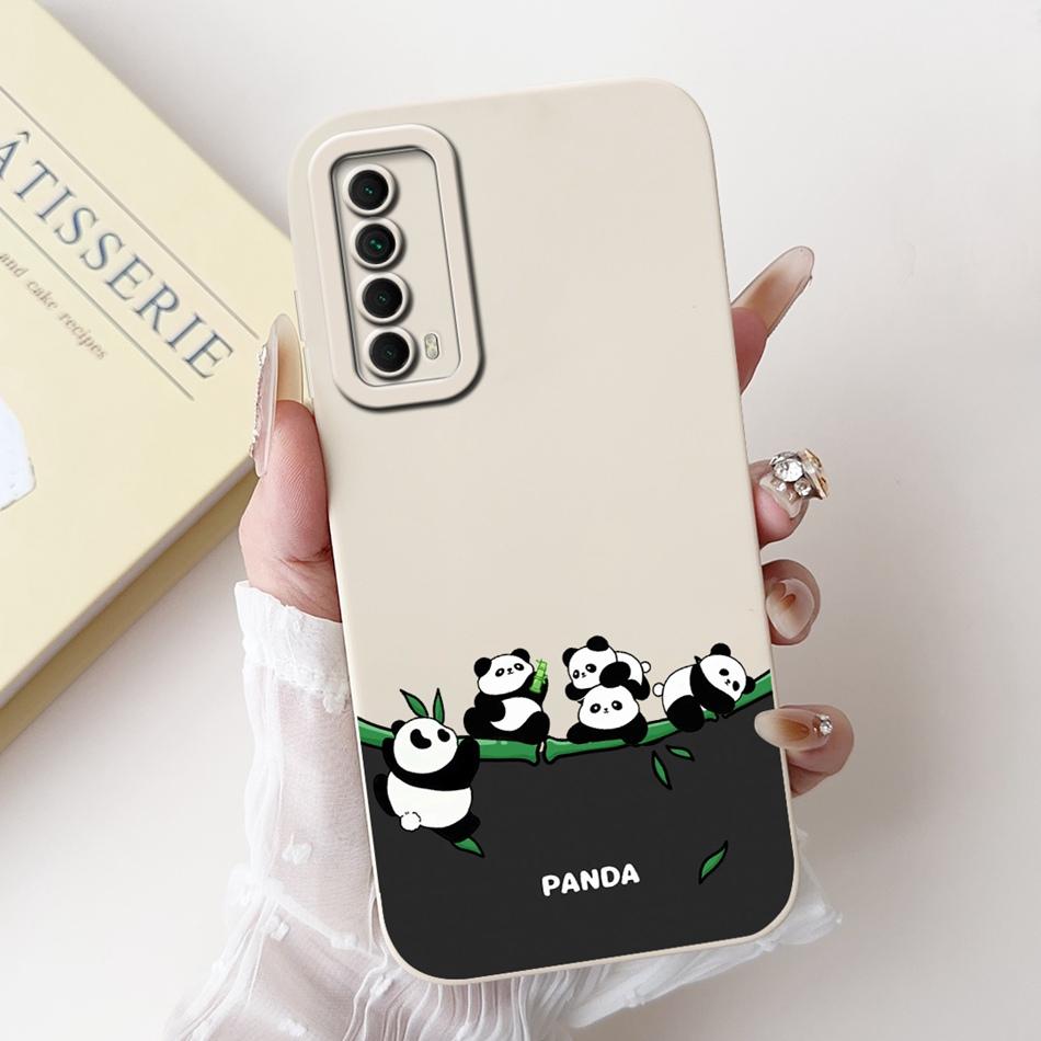 Чехол для Huawei P Smart 2021 Huawei Y7A PPA-LX3 PPA-LX1 PPA-LX2 Элегантная Печать Мягкий Силикон Ударопрочный Чехол для Телефона