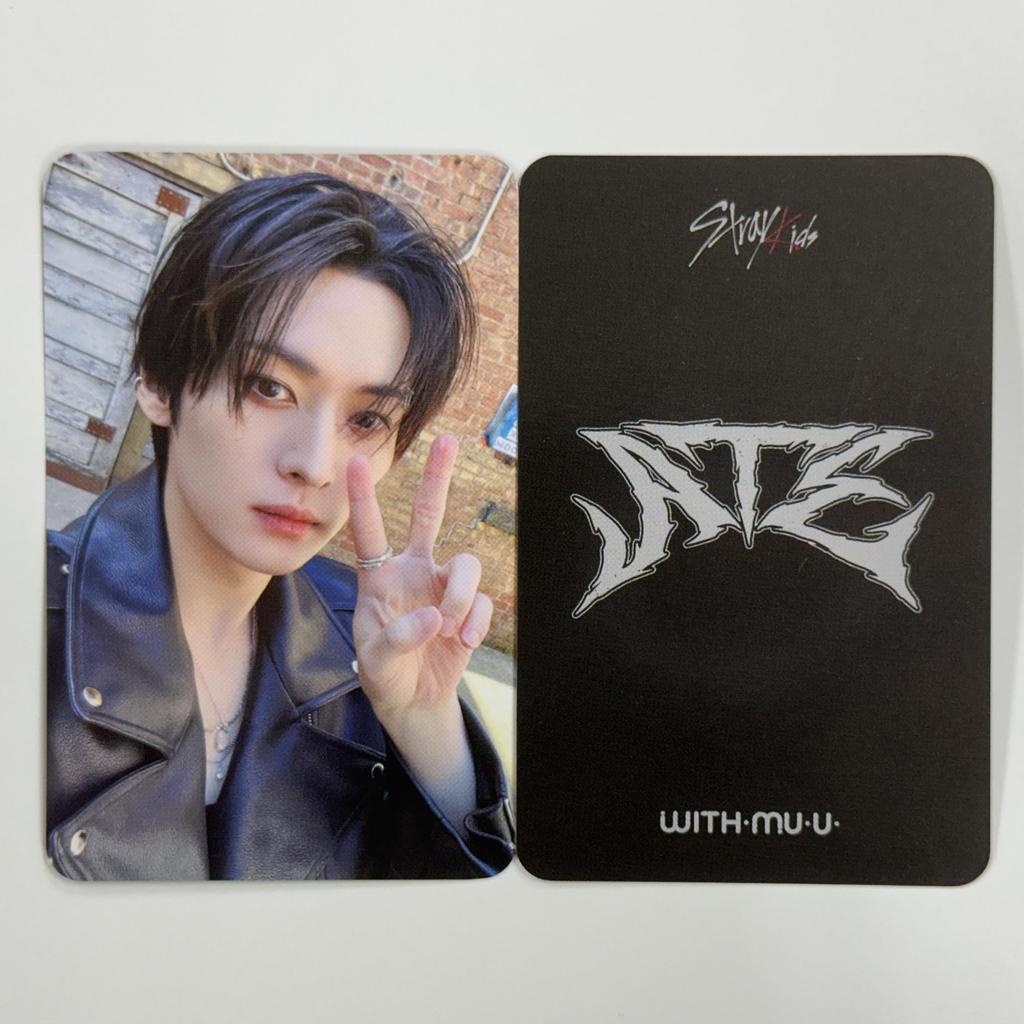 Stray Kids Альбом ATE WITHMUU POB Фотокарточка
