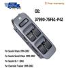 37990-75F61-P4Z Главный выключатель стеклоподъемника водительской двери для Suzuki Grand Vitara XL-7 1999 2000 2001 2002 2003 2004 Автозапчасти