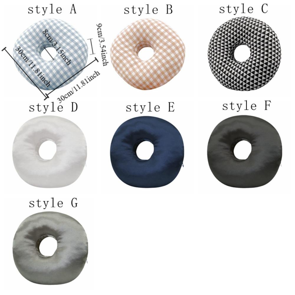 Single Hole Hollow Pillow Comfortable Donut Pillow Convenient Sleeping Pillow Neck Relaxation