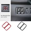 Carbon Fiber Modified For Renault Clio MK4 2013-2018 Car Headlight Adjustment Control Switch Button Protective Cover Accessories