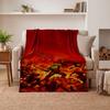 Doom Soft Warm Flannel Blankets Comfortable Blanket for Home Decoration Gifting