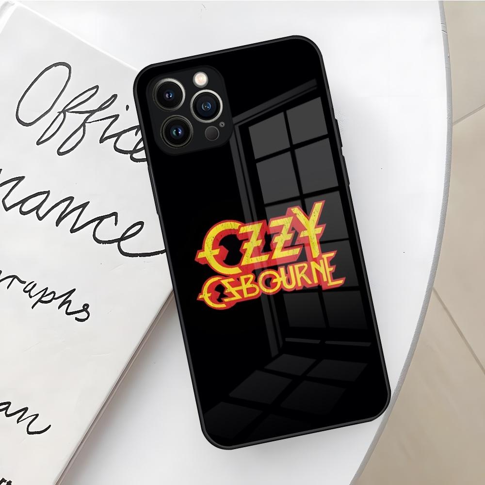 Чехол для телефона Rock Band O-Ozzy Osbourne для Iphone 16 15 14 12 11 13 Pro Max Mini X Xr Xs Se 8 Puls стеклянный Чехол