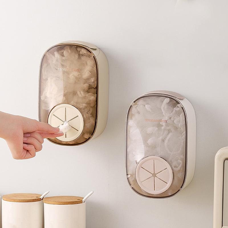 Пластиковая упаковочная коробка для хранения, липкая пленка, настенная пылезащитная коробка, пищевая крышка, пластиковая упаковочная стойка для хранения на кухне дома