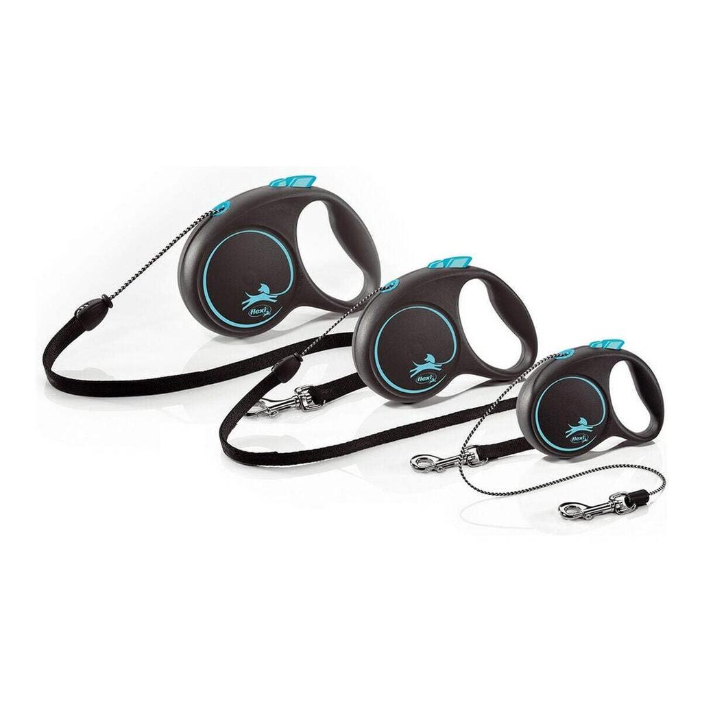 Flexi Black Design Cord M Than 5m Blue (Less 20kg) [Dog Lead]