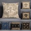 Декор для дома Подушка декоративная с узором Лилия (Fleur-De-Lis) Чехлы для подушек Чехол для подушки Подходит для дивана, спальни, автомобиля