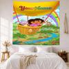 Dora Explorer Custom Your Name Wall Decor Tapestry Art For Pet Memorial Birthdaywedding Party Backdrop Family Gift