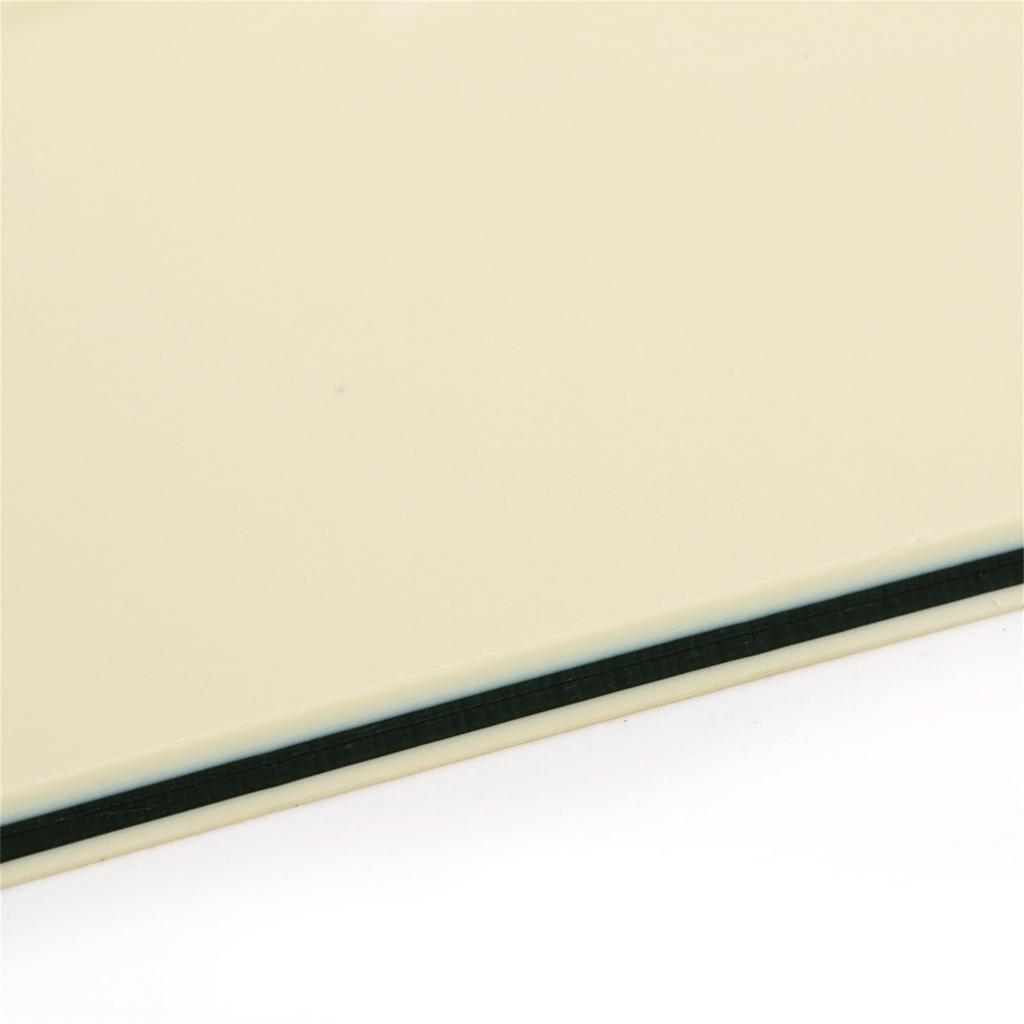 Musiclily Pro 11 Hole HH Stratocaster Guitar 3 Ply Cream USA/Mexico Pickguard,