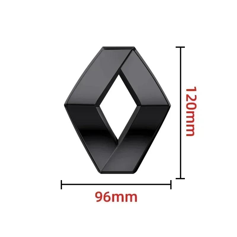For Renault 2026 New Hub Caps ABS Car Modification Logo Sticker Car Hood Front Bonnet Grill Rear Trunk Decal For Renault Clio 4 