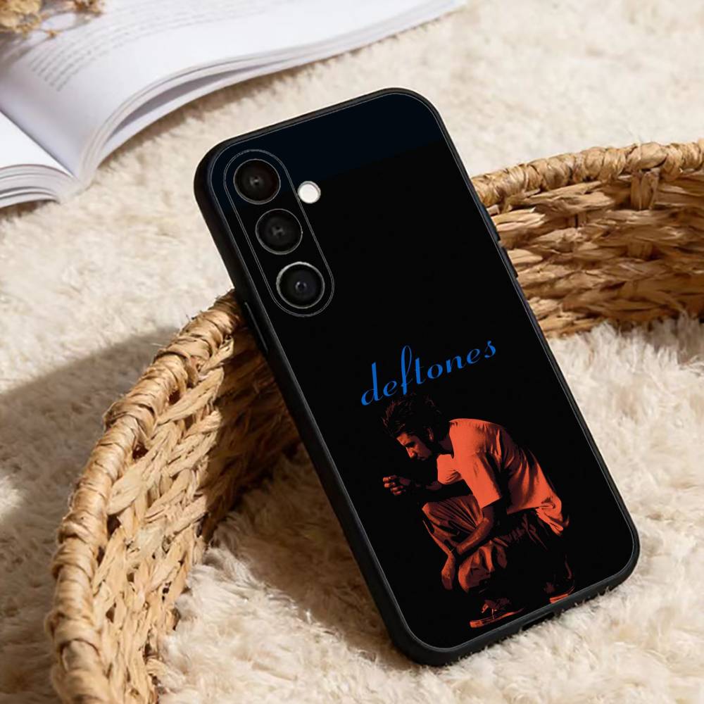 Чехол для телефона Deftones Для Samsung Galaxy A13,21s,22,31,32,52,53,71,72,73, Мягкий черный чехол