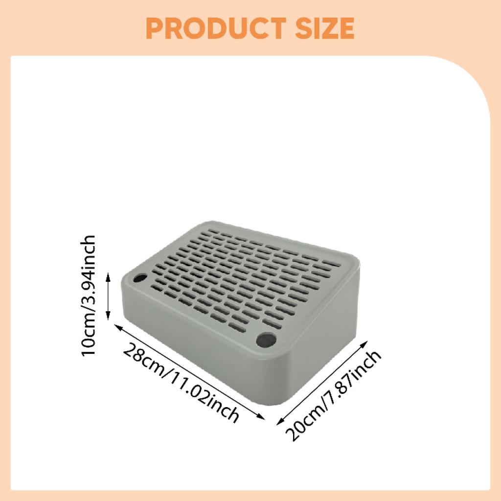 Подножка для кошачьего лотка Многоразовая Легкая очистка Поддерживает комнату в чистоте Компактный размер для дома Внутренний лоток Лоток для кошачьего туалета