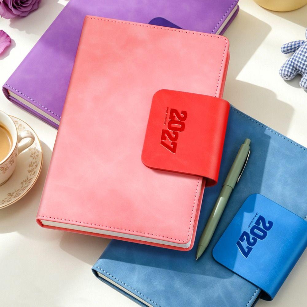 A5 2027 Agenda Book Planner Reminder Daily Planner Book Portable Calendar Book Students