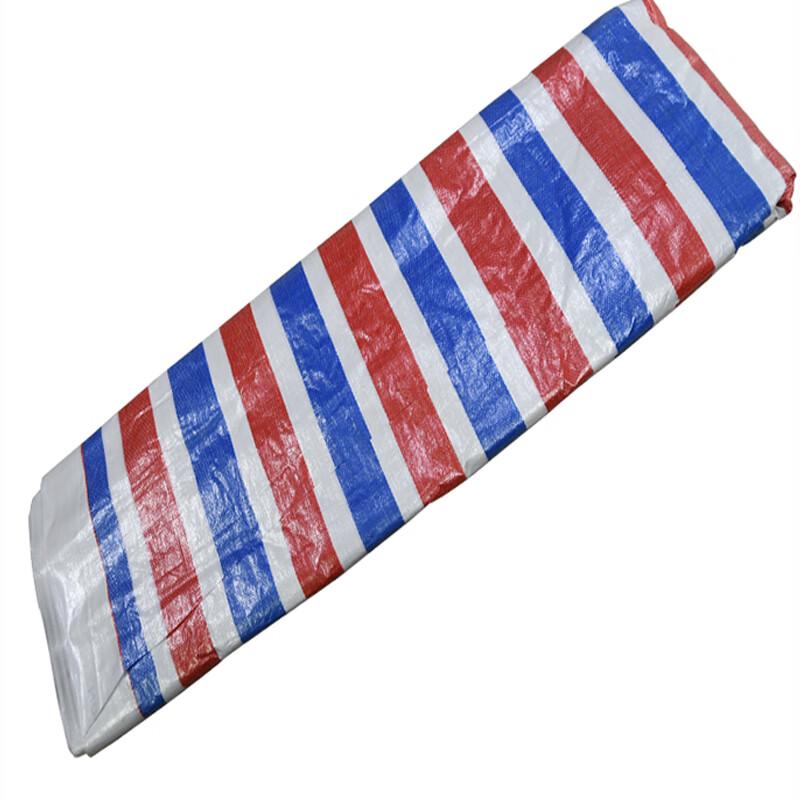 Heavy-Duty Striped Tarpaulin