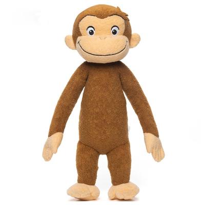 Takara Tomy Arts Любопытный Джордж Плюшевая игрушка L Любопытный Джордж Плюшевая игрушка Высота примерно 35 см