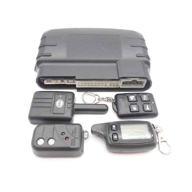 Россия TW9010 двусторонняя автомобильная сигнализация с запуском двигателя ЖК-дисплей дистанционного управления брелок чехол для TW9010
