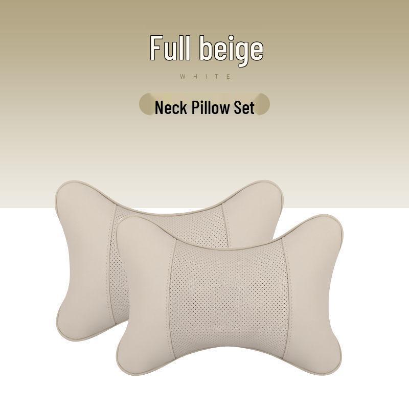 Комплект подушек для подголовника, шеи и поясницы для поддержки спины